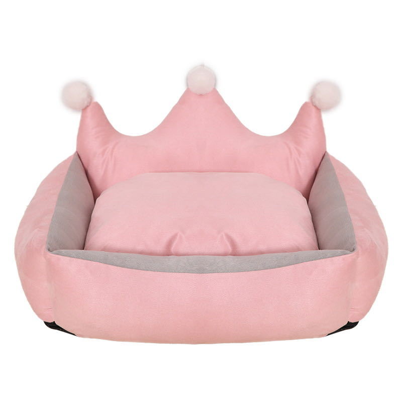 Scratch Resistant Dog Crown Bed