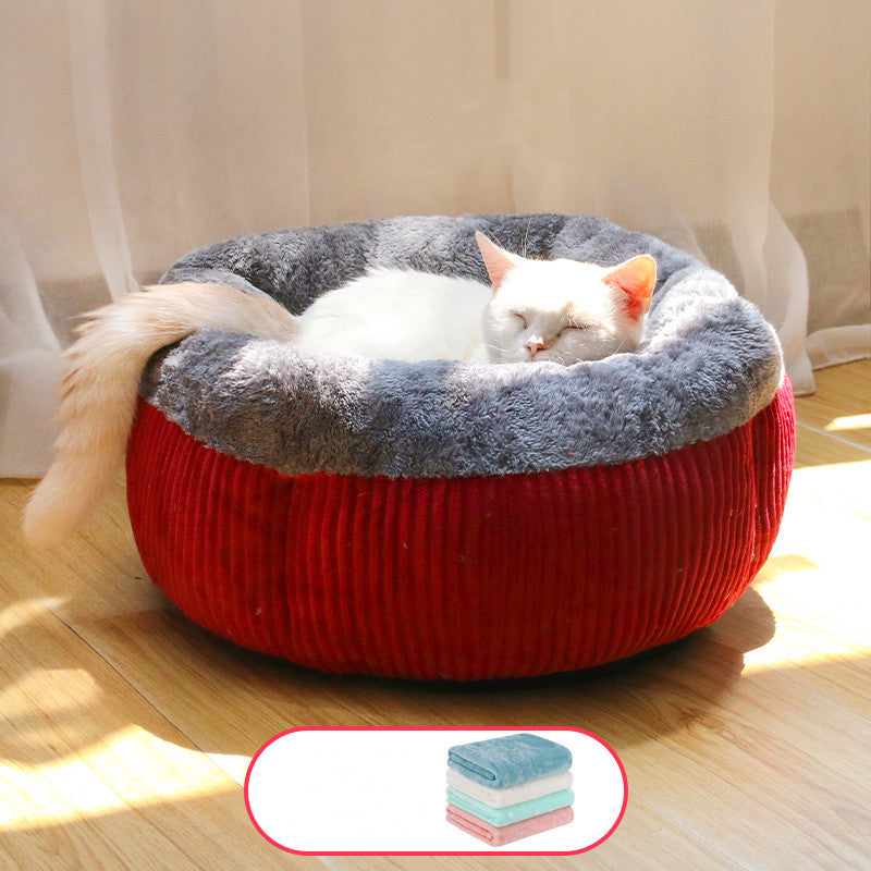 Fluffy Cat Bed