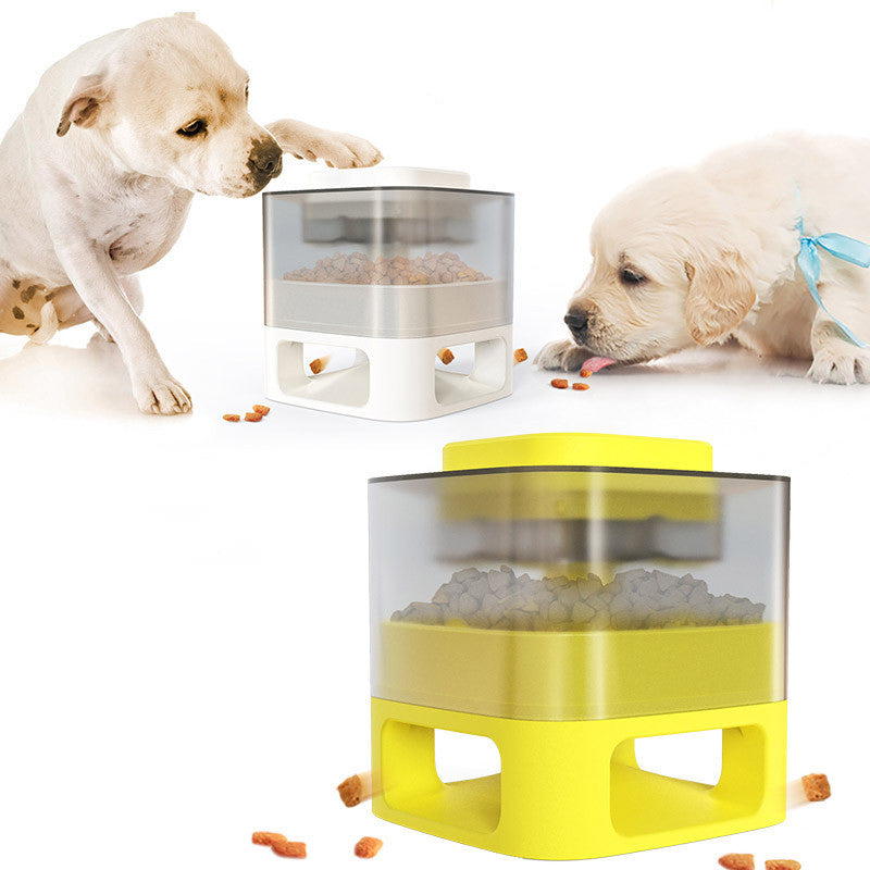 Distributeur de nourriture pour chien, accessoires pour animaux de compagnie, mangeoire pour chat, catapulte, jouets éducatifs pour chiens, fournitures pour animaux de compagnie, distributeur de nourriture en un seul clic