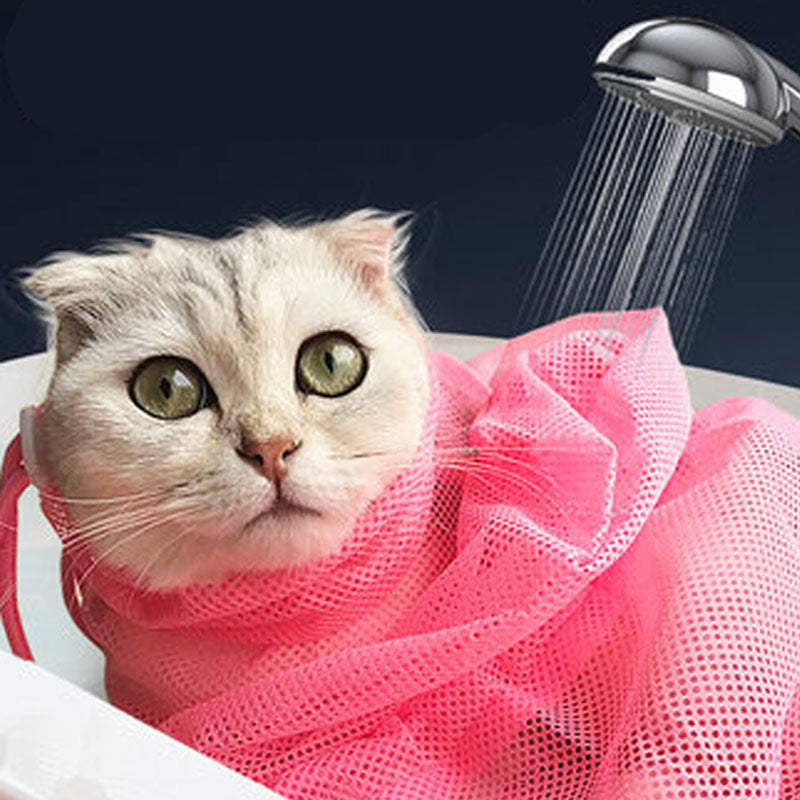 Mesh Bathing And Grooming For Cats