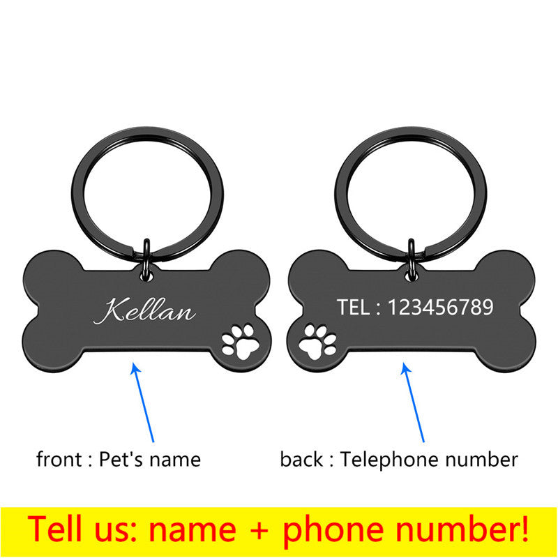 Personalized Pet Identity Tag For Dog Collar