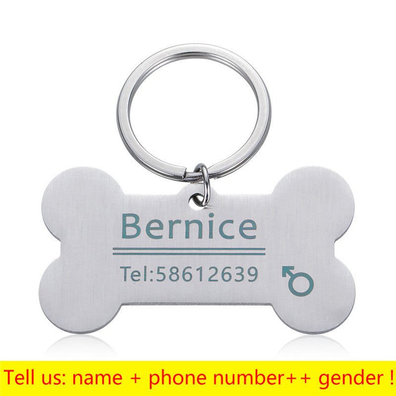 Personalized Pet Identity Tag For Dog Collar