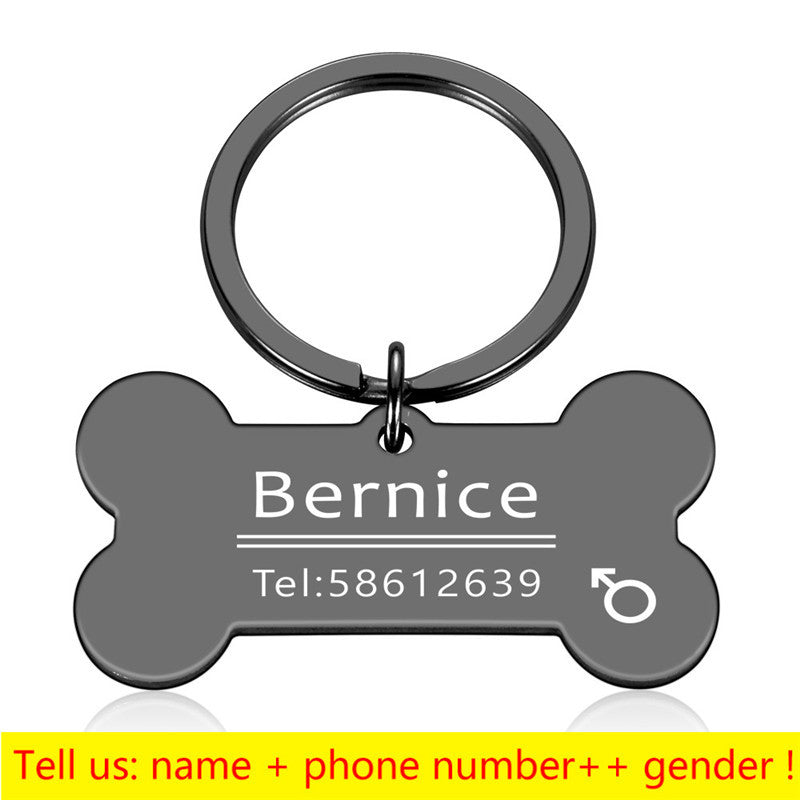 Personalized Pet Identity Tag For Dog Collar