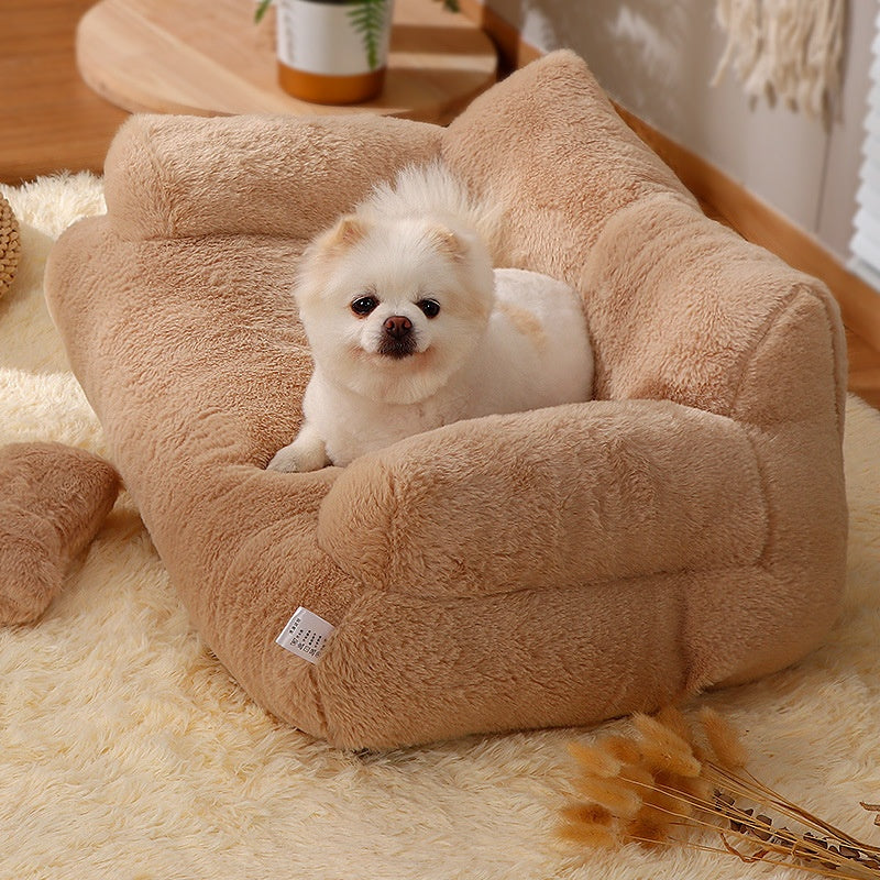 Fluffy and Soft Dog Sofa