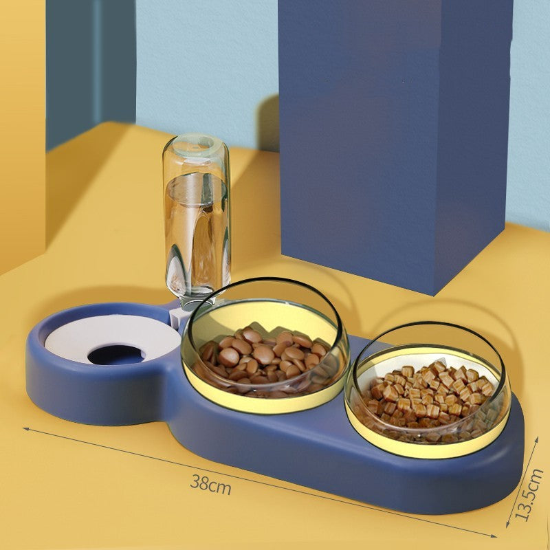 Cat Bowls With Automatic Water Dispenser