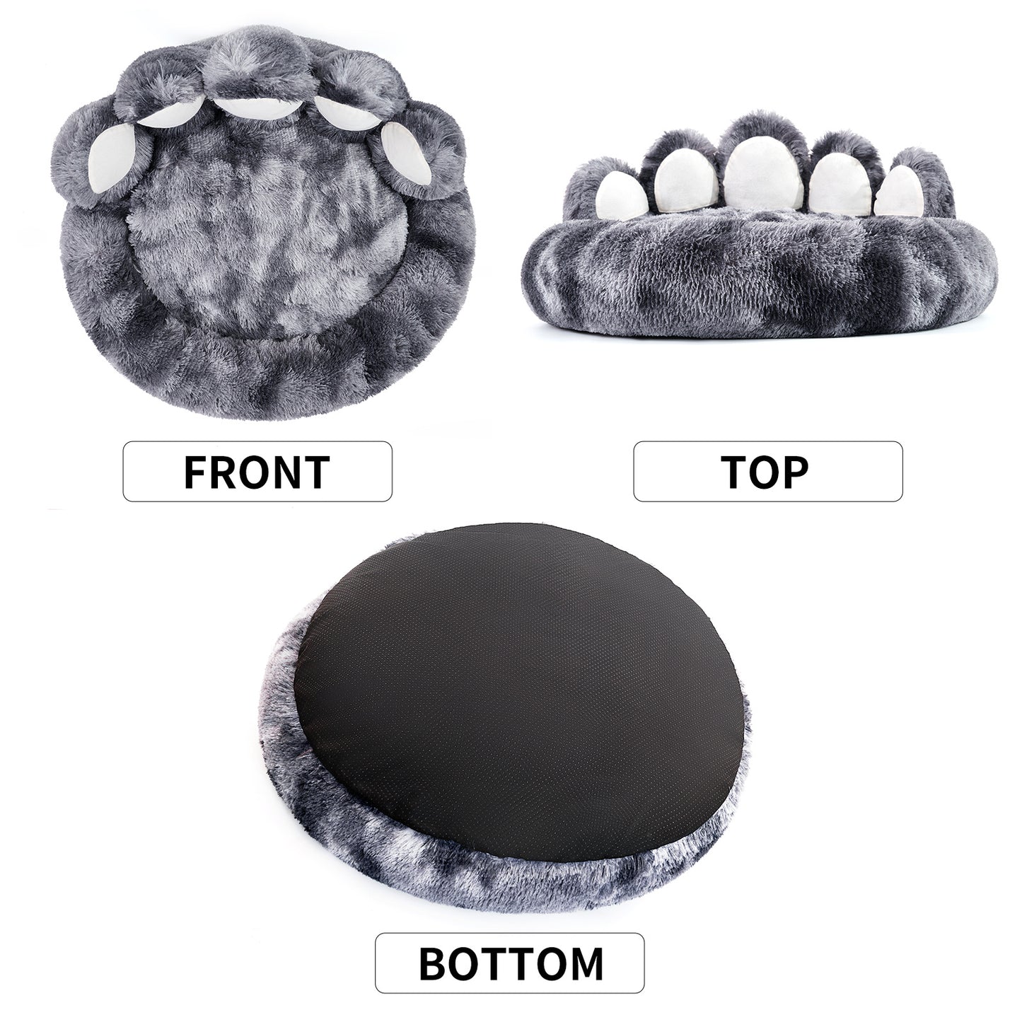 Bear Paw Shaped Dog Bed