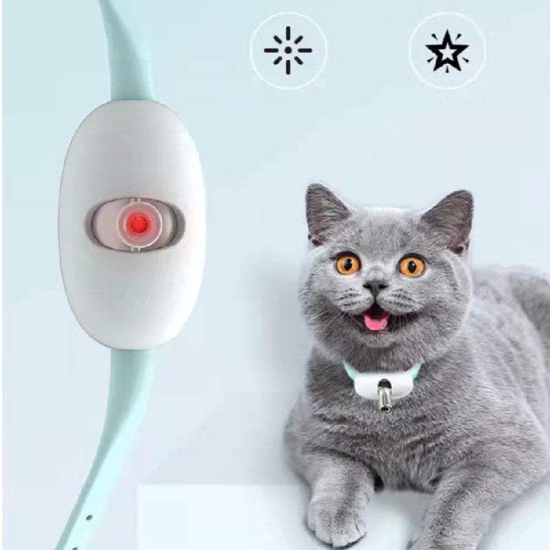 Automatic Laser Teasing Cat Collar