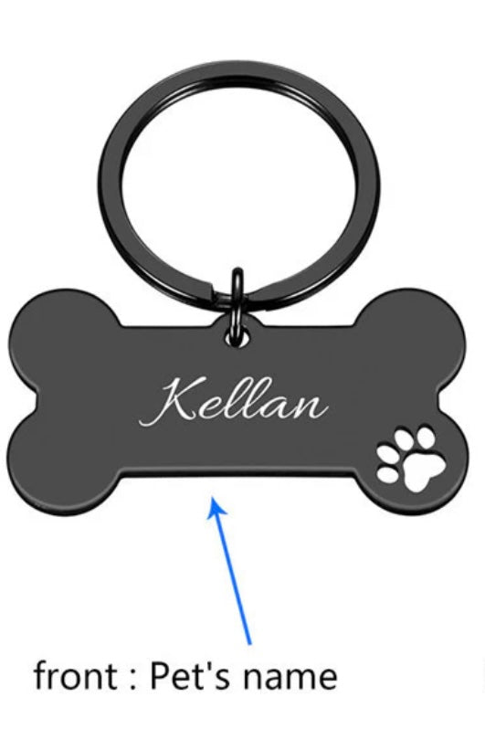 Personalized Pet Identity Tag For Dog Collar