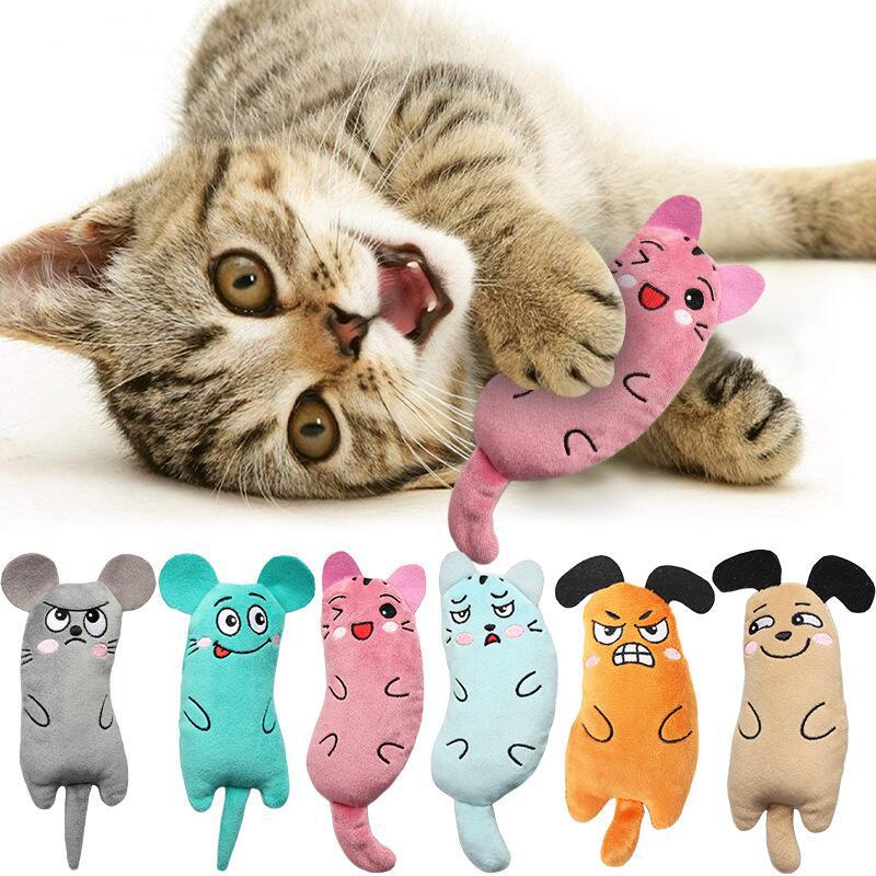 Embroidered Plush Toy For Cats