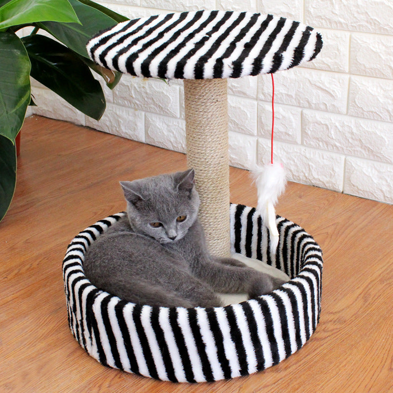 Cat Tree Small With Sisal Toy