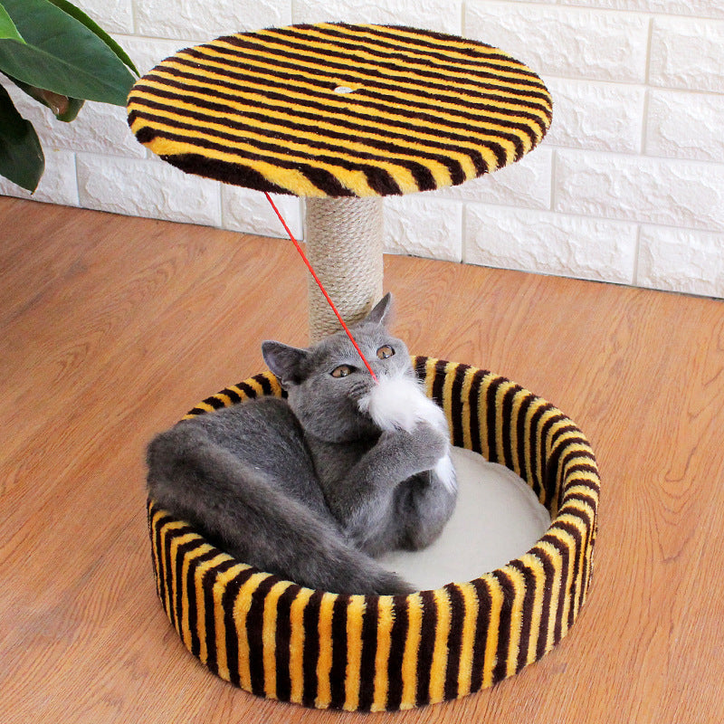 Cat Tree Small With Sisal Toy