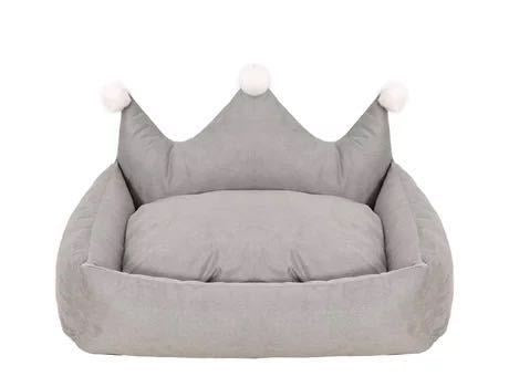 Scratch Resistant Dog Crown Bed