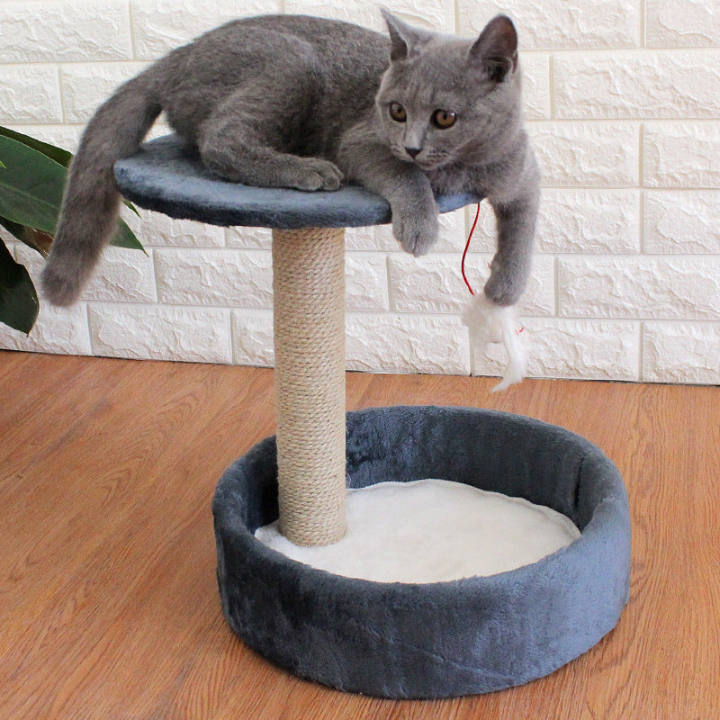 Cat Tree Small With Sisal Toy