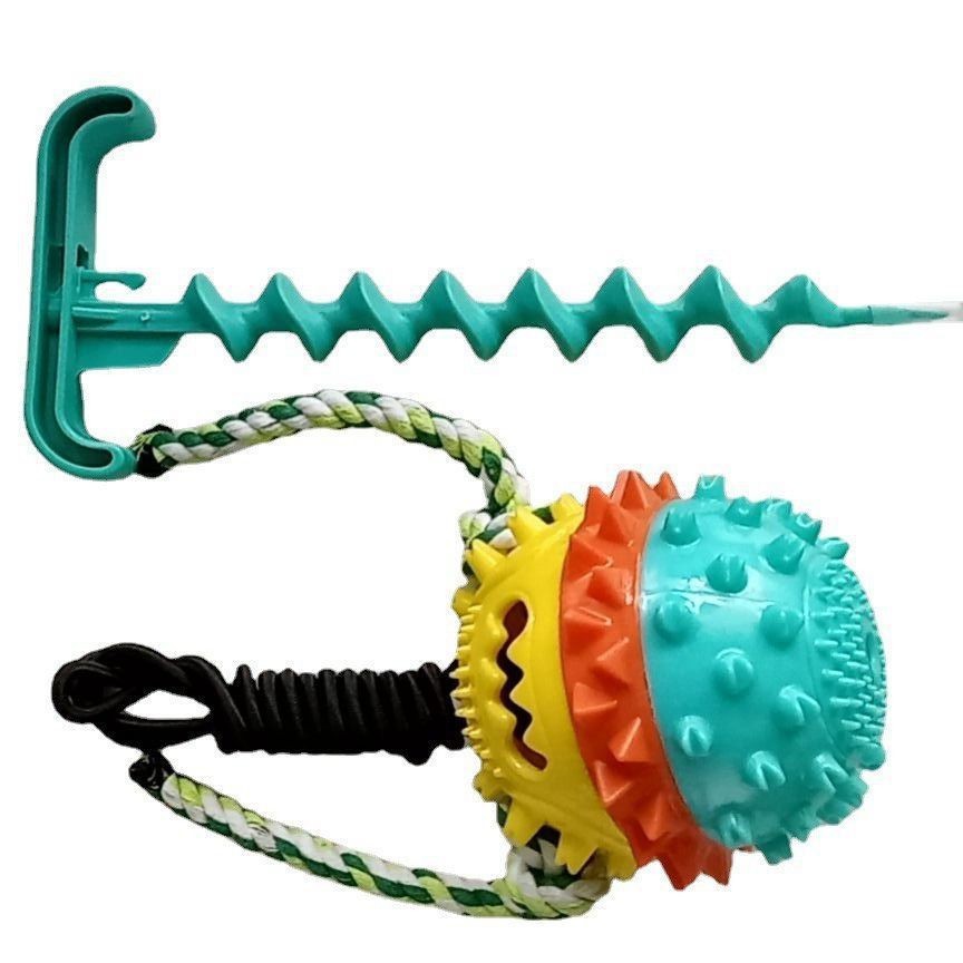 Outdoor Dog Rope Ball