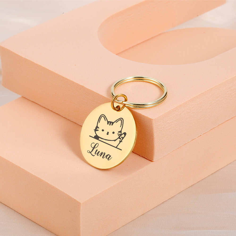 Personalized ID Tags For Cat Collar