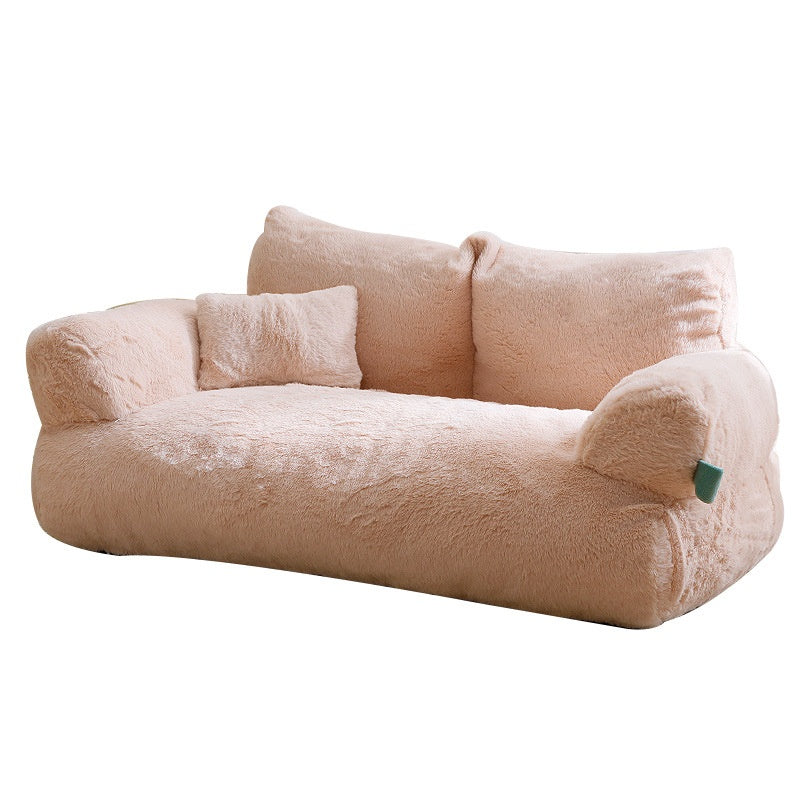 Fluffy and Soft Dog Sofa