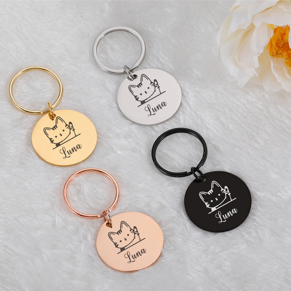 Personalized ID Tags For Cat Collar