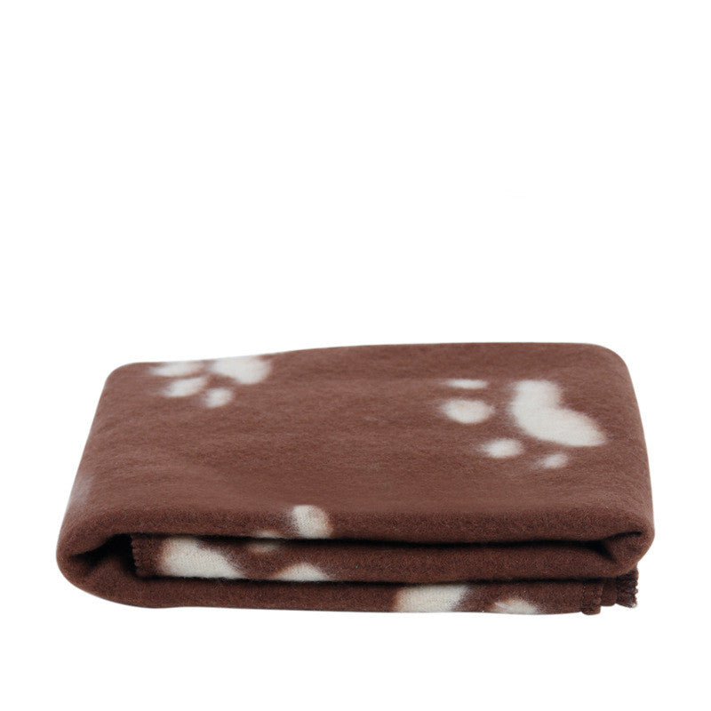 Paw Printed Dog Blanket