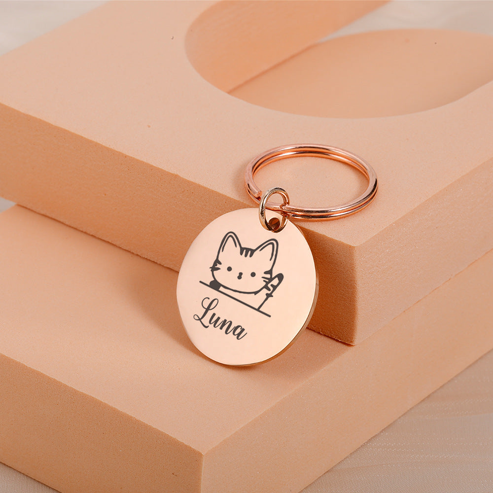 Personalized ID Tags For Cat Collar