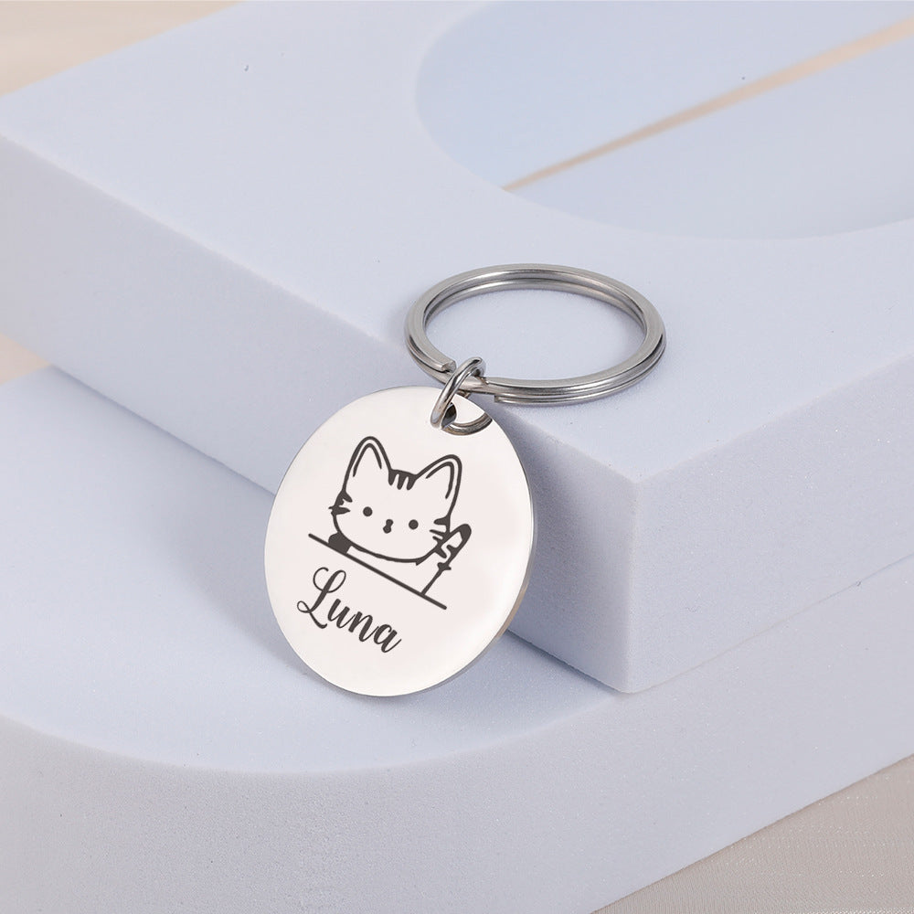 Personalized ID Tags For Cat Collar