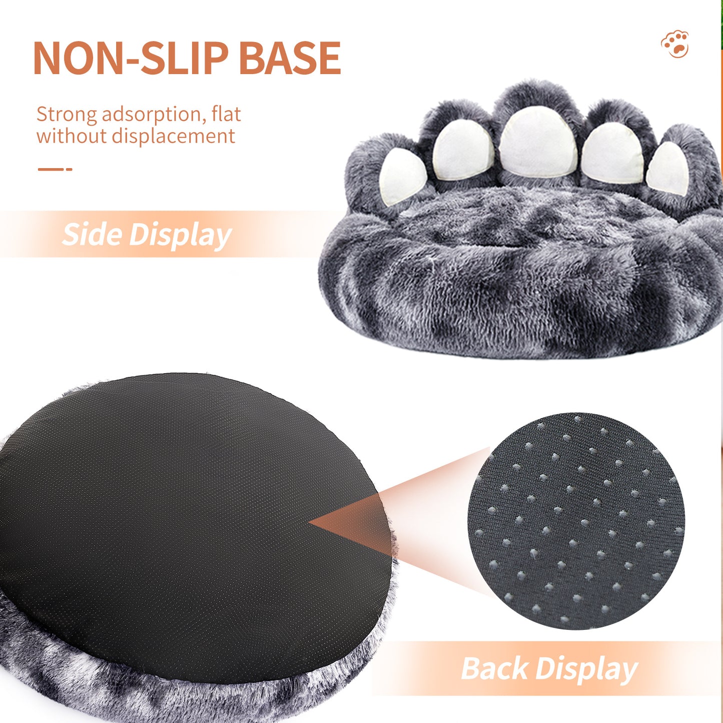 Bear Paw Shaped Dog Bed