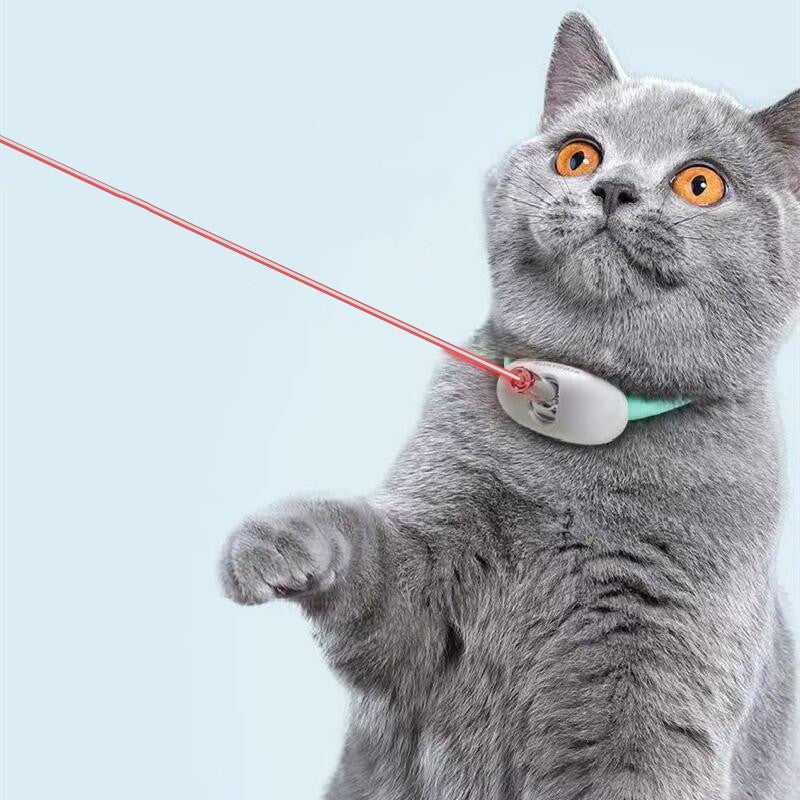 Automatic Laser Teasing Cat Collar