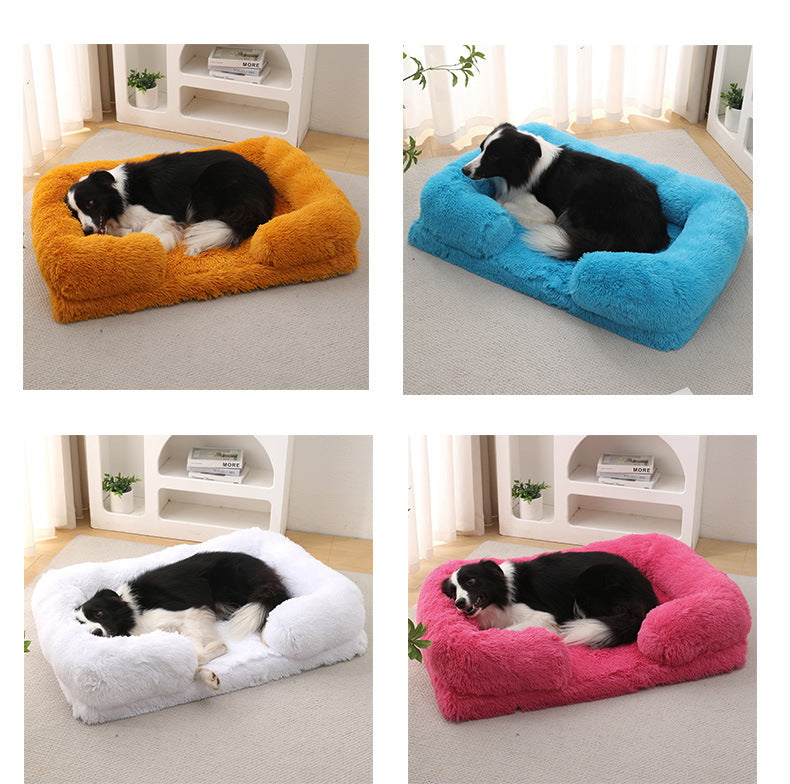 Plush Dog Bed